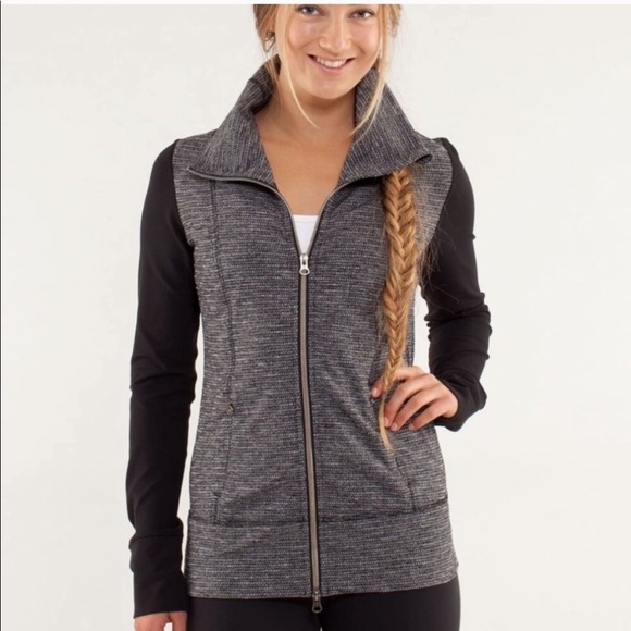 lululemon athletica Jackets & Blazers - Lululemon Athletica Daily Yoga Jacket Size 4